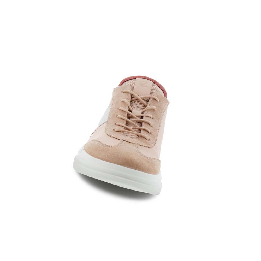 Women's Ecco Soft X Retro-inspired Casual Shoes Rose / Brown | Canada 85YXF